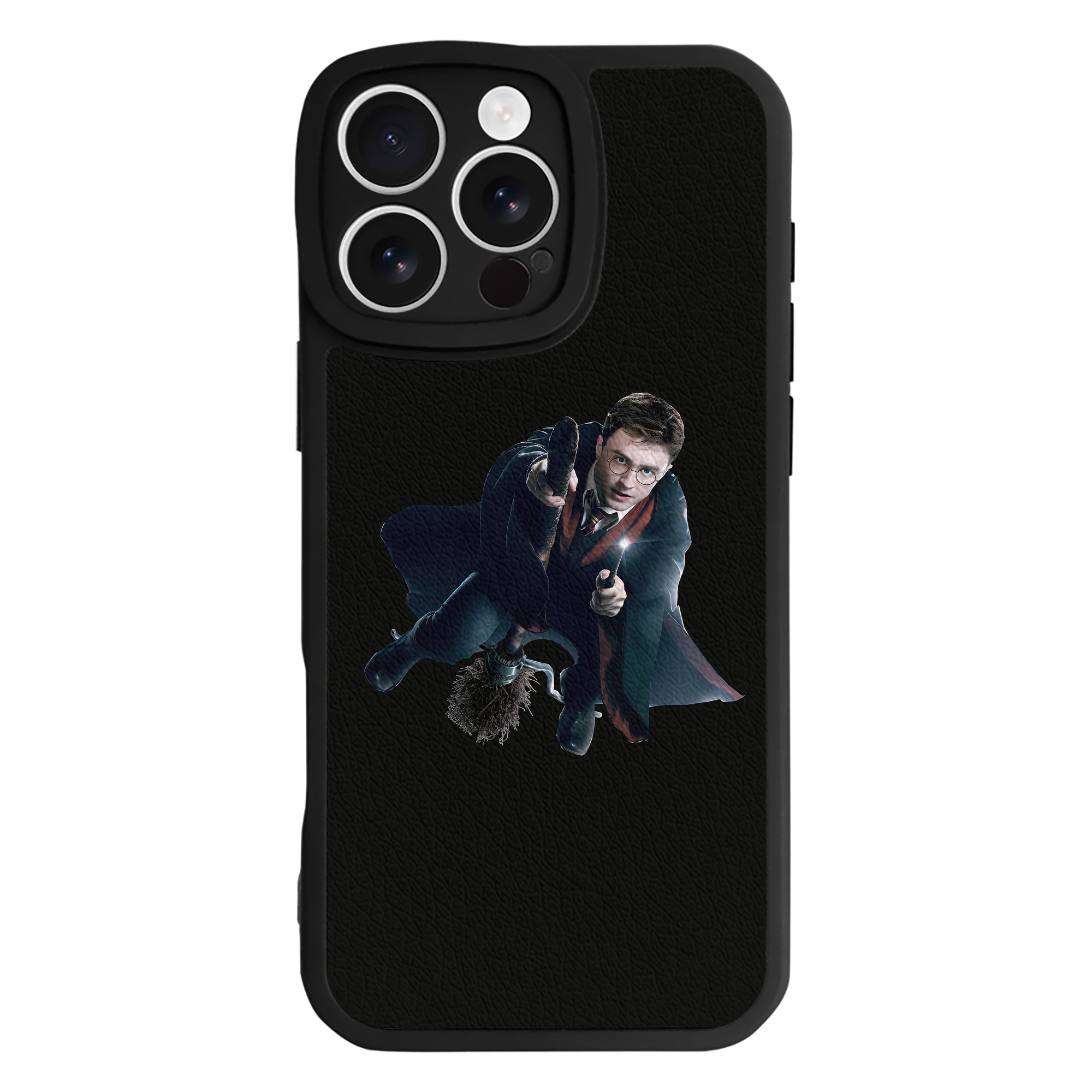（画像用） Harry Potter ハリー・ポッターシリーズ 【iPhone 16シリーズ対応】シリコンスマホケース（レザー調） 材質：シリコン